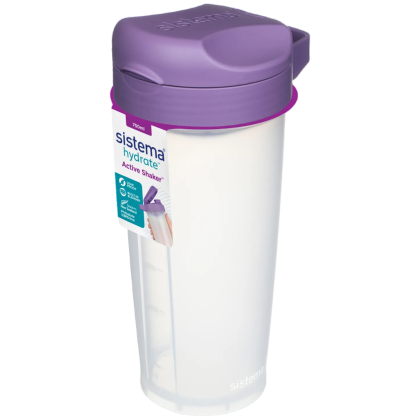 Šejker Sistema Hydrate Shaker 750 ml fialová