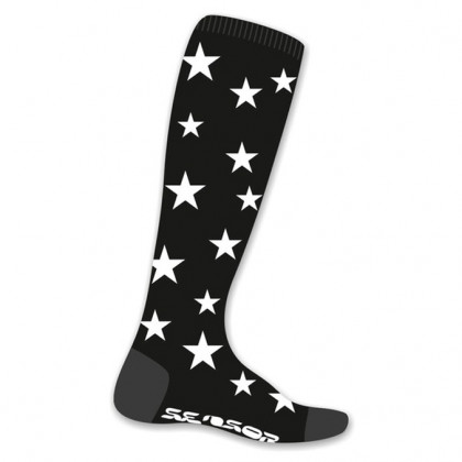 Ponožky Sensor Thermosnow Stars čierne