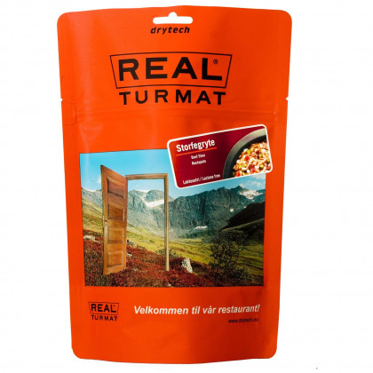 Hlavné jedlo Real Turmat Hovädzie na hubách s ryžou 142 g