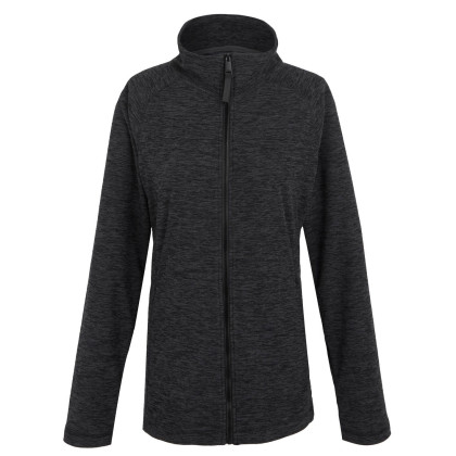 Dámska funkčná mikina Regatta Mayse Full Zip čierna Black Marl