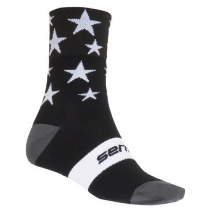 Ponožky Sensor Stars čierne / biele