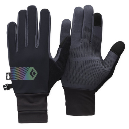 Rukavice Black Diamond Hybrid Light Gloves čierna Black-Carbon (9150)