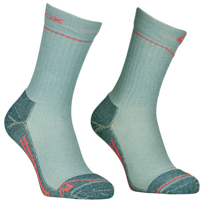 Dámske ponožky Ortovox Hike Classic Mid Socks W svetlo modrá ice waterfall