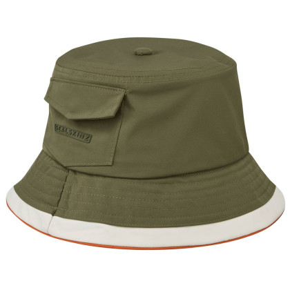 Turistický klobúk SealSkinz Seething tm.khaki/béžová Olive