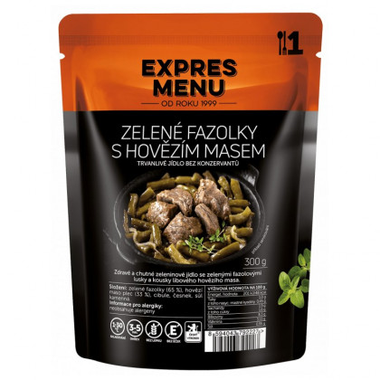 Hotové jedlo Expres menu Zelené fazuľky s hov. mäsom