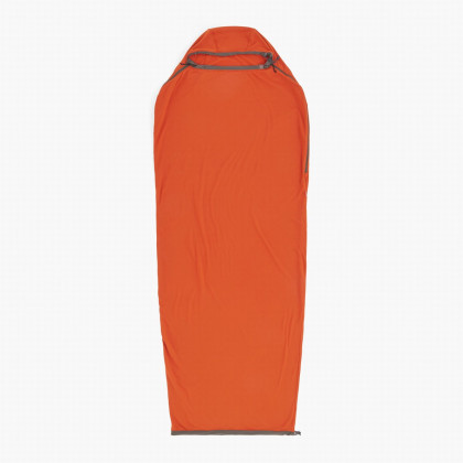 Vložka do spacáku Sea to Summit Reactor Fleece Liner Mummy Standard červená/oranžová