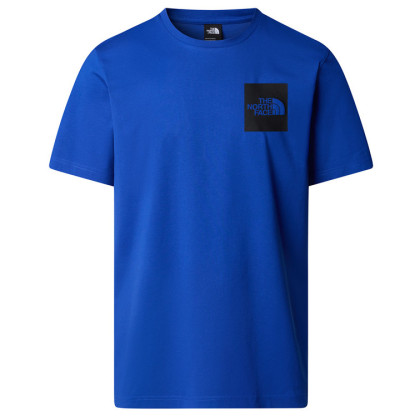 Pánske tričko The North Face M S/S Fine Tee modrá Tnf Blue/Tnf Black