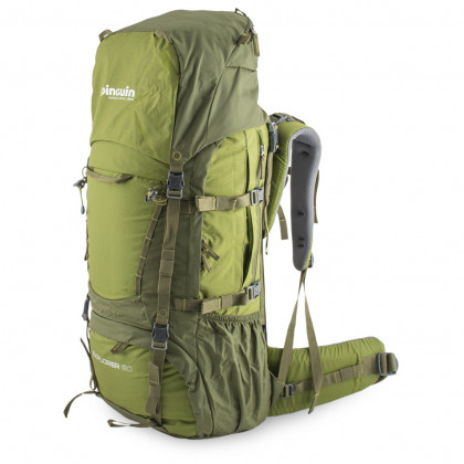 Batoh Pinguin Explorer 60 zelená Khaki