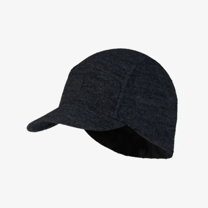 Šiltovka Buff PACK MERINO FLEECE CAP čierna