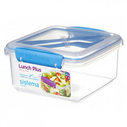 Desiatový box Sistema Lunch Plus To Go 1,2L