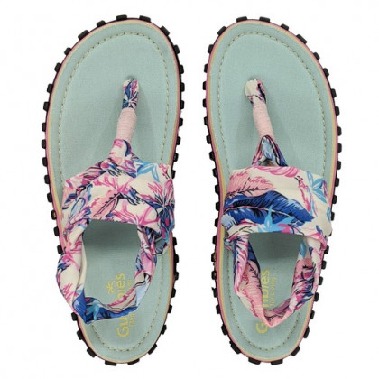 Dámske sandále Gumbies Slingback Mint & Pink