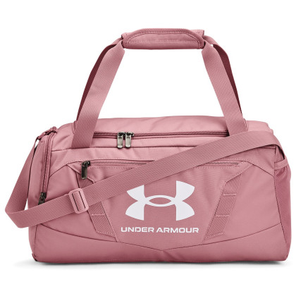 Športová taška Under Armour Undeniable 5.0 Duffle XS ružová Pink Elixir / / White