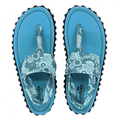 Dámske sandále Gumbies Slingback Turquoise