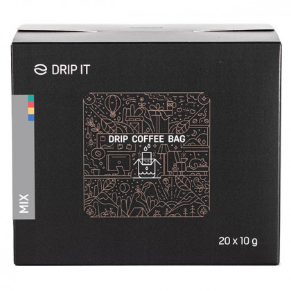 Káva Drip it Mix - Brazil, Nicaragua, Colombia, Ethiopia 20 x 10 g