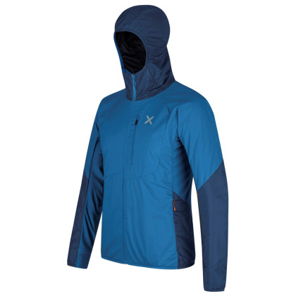 Pánska bunda Montura Alpha Evo Jacket modrá DEEP BLUE/ORANGE