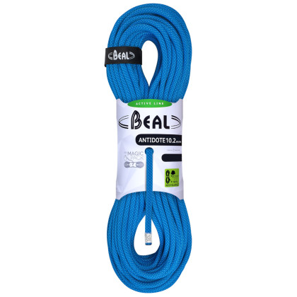 Lezecké lano Beal Antidote 10,2 mm (60 m) modrá SolidBlue