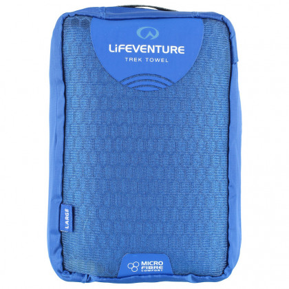 Uterák LifeVenture MicroFibre Trek Towel Large modrá