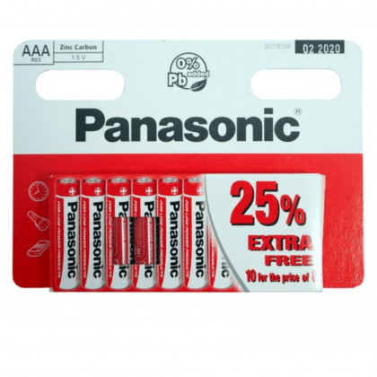 Batéria Panasonic Zinc C AAA / 10