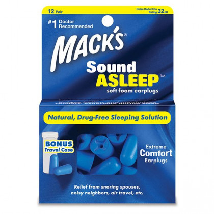 Štuple do uší Mack's Sound Asleep 12 párů