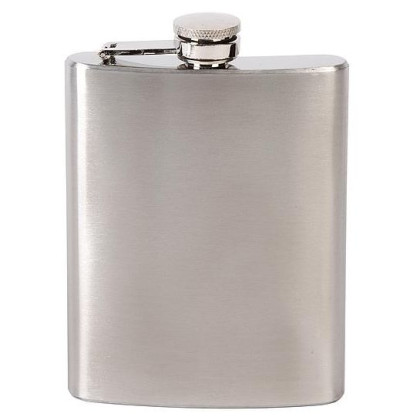 Placátka Bo-Camp Hip flask stainless steel