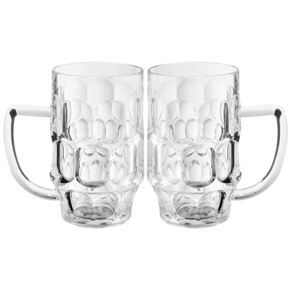 Pivné poháre Brunner Beerglass Classic Set - 2ks priehľadná