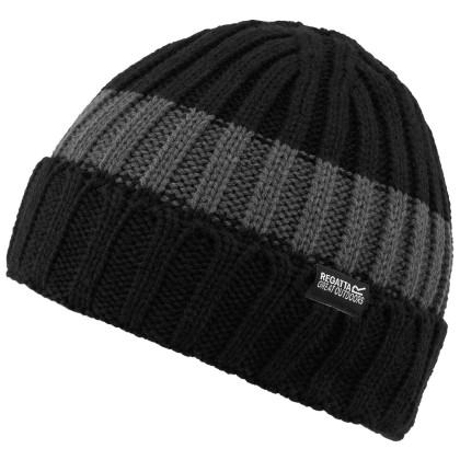 Zimná čiapka Regatta Davion Hat V čierna/sivá Black/DkGrey