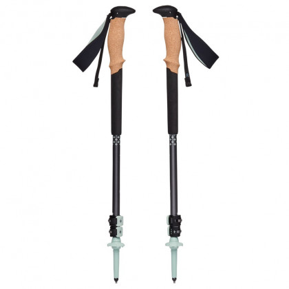 Trekové palice Black Diamond Pursuit Trekking Poles čierna/zelená Charcoal-Foam Green