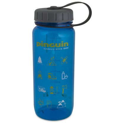 Fľaša Pinguin Tritan Slim Bottle 0,65 l modrá Blue