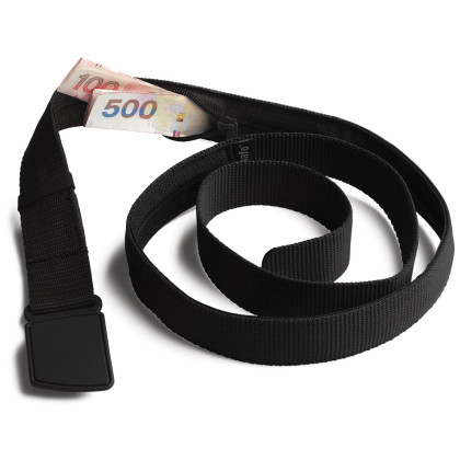 Bezpečnostný pásik Pacsafe Cashsafe Wallet Belt čierna Black