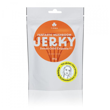 Hubové jerky Timba Mushroom Jerky - Sweet chilli Chipotle