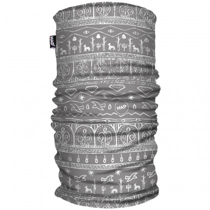Multifunkčná šatka H.A.D. Printed Fleece Tube Babylon Light Grey