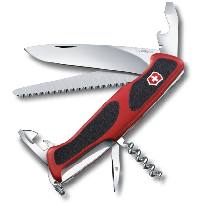 Vreckový nôž Victorinox Rangergrip 55 červená/čierna