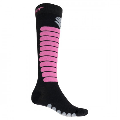 Ponožky Sensor Zero Merino černá/fialová