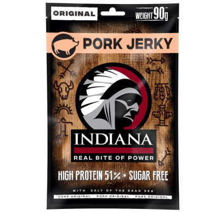 Sušené mäso Indiana Jerky Pork Original 90g