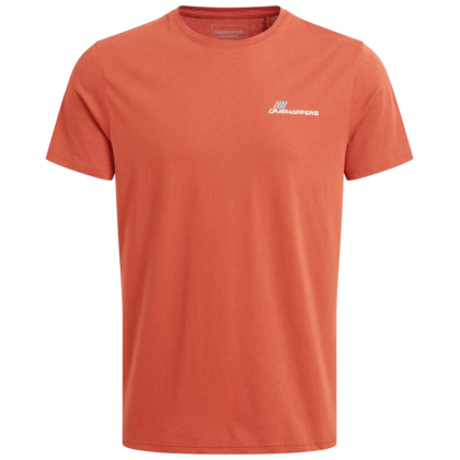 Pánske tričko Craghoppers Lucent Short Sleeved T-Shirt červená Red Beach