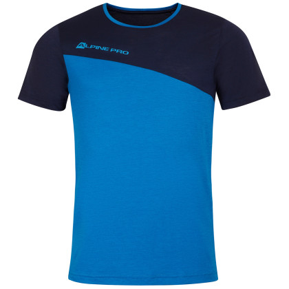 Pánske tričko Alpine Pro Eriz modrá elec. bl. lemonade