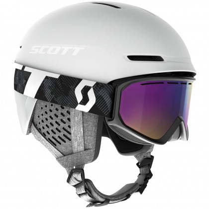 Lyžiarsky set Scott Combo Helmet Track + Goggle Fact
