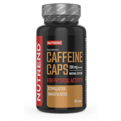 Kofeínové kapsule Nutrend Caffein Caps 60 ks