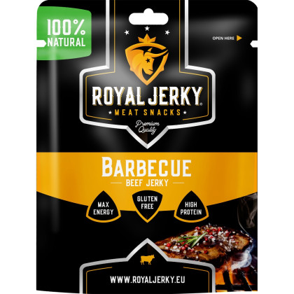 Sušené mäso Royal Jerky Beef Barbecue 40g