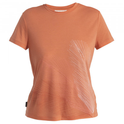 Dámske funkčné tričko Icebreaker Women Merino Core SS Tee Plume oranžová