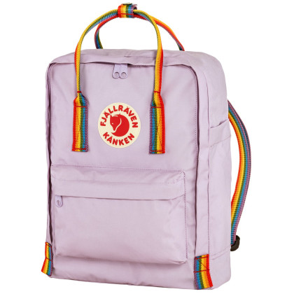 Batoh Fjällräven Kånken Rainbow fialová Pastel Lavender-Rainbow