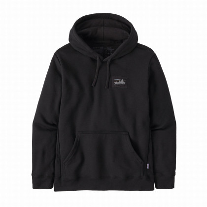 Pánska mikina Patagonia '73 Skyline Uprisal Hoody čierna Ink Black