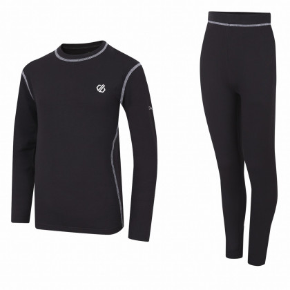 Detský funkčný set Dare 2b Pow II Baselayer Set čierna Black