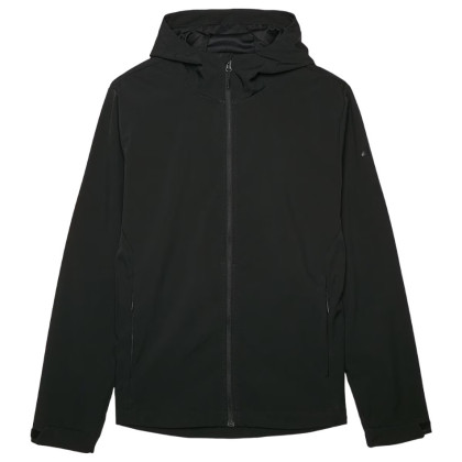 Pánska bunda 4F Softshell Jacket M283 čierna DEEP BLACK