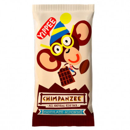 Tyčinka Chimpanzee yippee Bar Čokoláda-Mandle