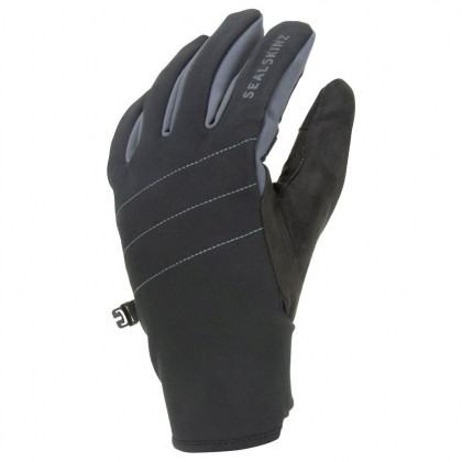 Nepremokavé rukavice SealSkinz Lyng čierna/sivá