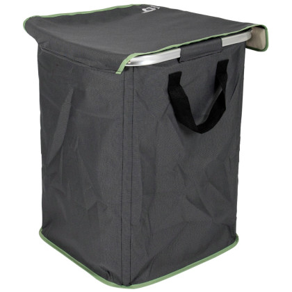 Kôš na bielizeň Bo-Camp Laundry bag XL with lid čierna Antracit