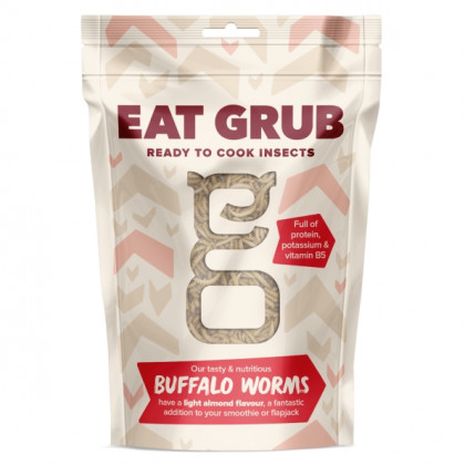 Jedlí červami Eat Grub Buffalo Worms 45g