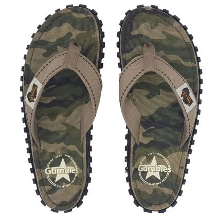 Pánske sandále Gumbies Islander Flip Flop Camouflage