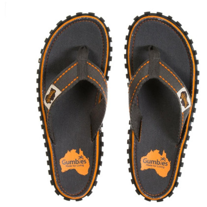 Pánske sandále Gumbies Islander Flip Flop Slate